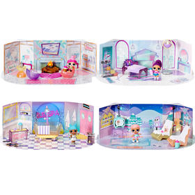 MGA  L.O.L. 惊喜娃娃 冬季家具套装 1 -2-3-4