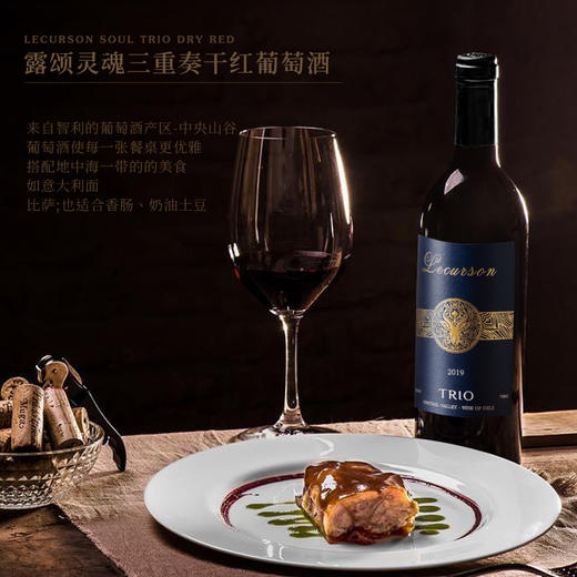 【三种葡萄混酿】露颂灵魂三重奏干红葡萄酒 智利中央山谷产区 15%vol 商品图4