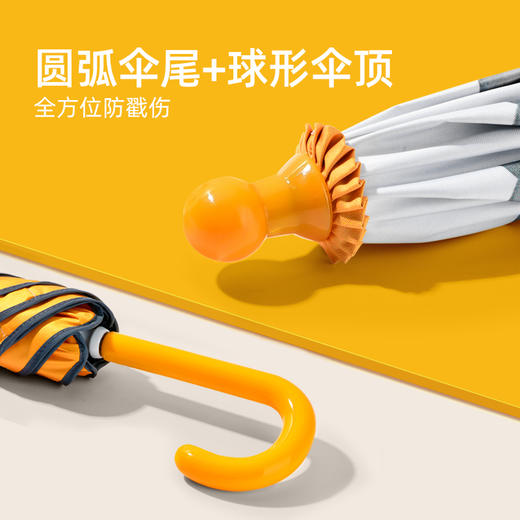 mideer弥鹿儿童雨伞幼儿园宝宝上学专用小学生防晒直柄伞3岁+ 商品图4