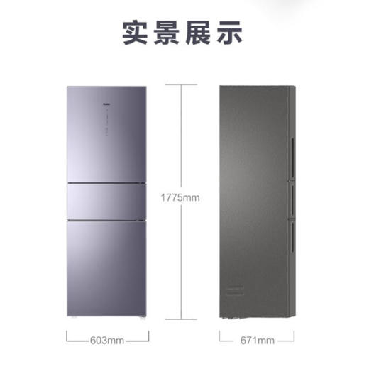 海尔（Haier）冰箱BCD-312WFCM 商品图14