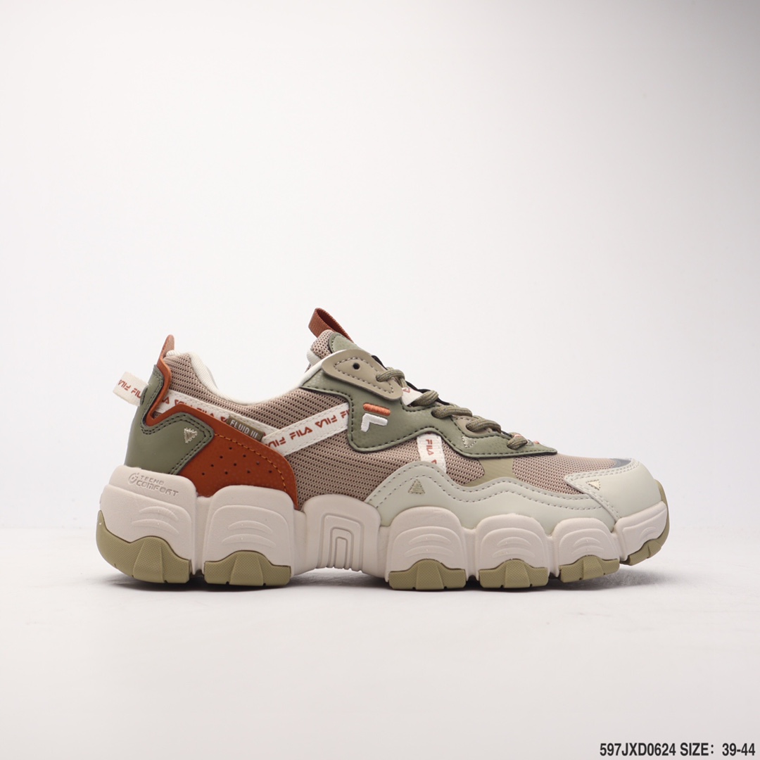 斐乐FILA 交叉鱼剌  2022新款 网红单品小红书推荐爆款 FILA斐乐情侣款