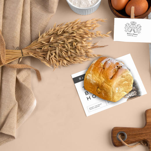 110s黑麦核桃酸面包 Walnut Sourdough Rye Bread250g无油无糖无蛋无奶 商品图2