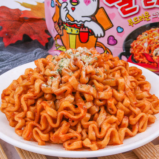 三养 火鸡面奶油拌面5连包104g*5【中】 商品图3