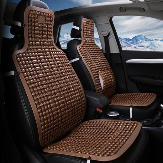 汽车连体夏季塑料凉垫 汽车通用新款塑料座垫 PE塑料连体汽车坐垫 商品图2