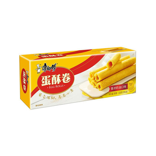 康师傅蛋酥卷 奶油口味 108g 商品图0