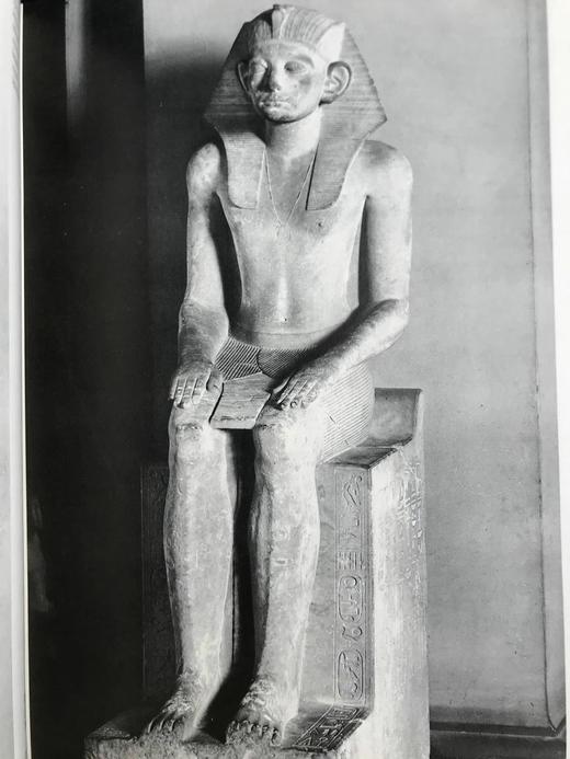 古埃及的伟大雕塑 32幅彩色160幅黑白插图 精装16开 商品图14