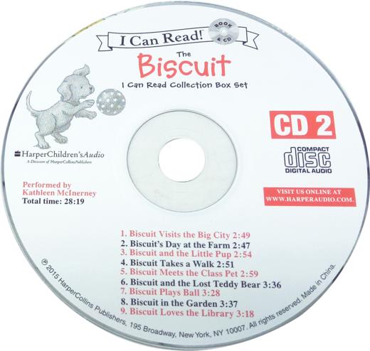有音频 英文原版 小饼干狗18册盒装 I Can Read系列My First biscuit 商品图5