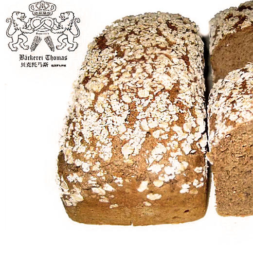 招牌德国黑麦全麦面包Vitalbrot Organic Rye Bread无油无糖低脂低卡素食粗粮 商品图2