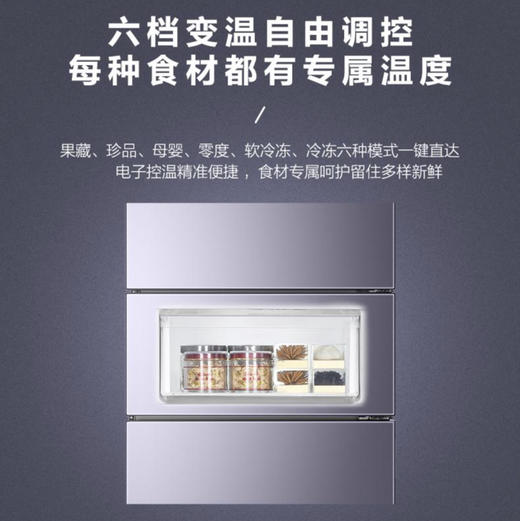 海尔（Haier）冰箱BCD-312WFCM 商品图3