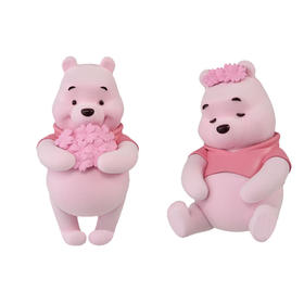万代Bandai   小熊维尼动漫周边樱花版模型手办