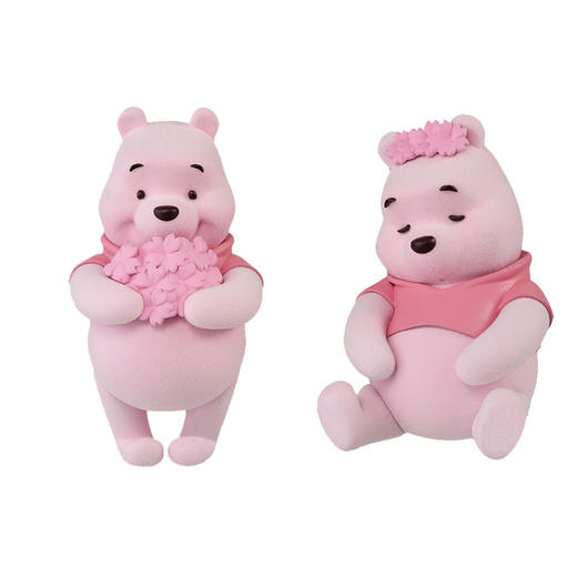 万代Bandai   小熊维尼动漫周边樱花版模型手办 商品图0