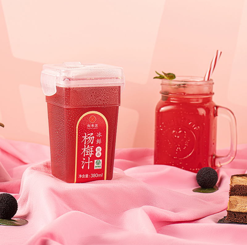 【分销】陶奉源冰杨梅汁380ml*6 纯果汁网红饮品酸梅汁