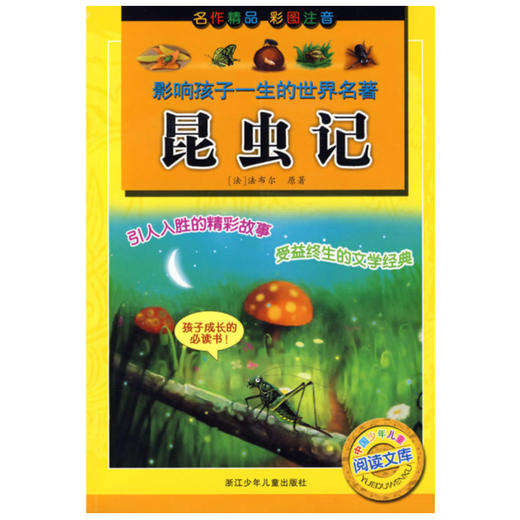影响孩子一生的世界名著：昆虫记 商品图0