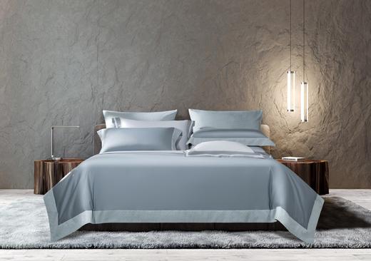 2022春夏新品 普希金-拼接系列轻奢高级感床上四件套 商品图3