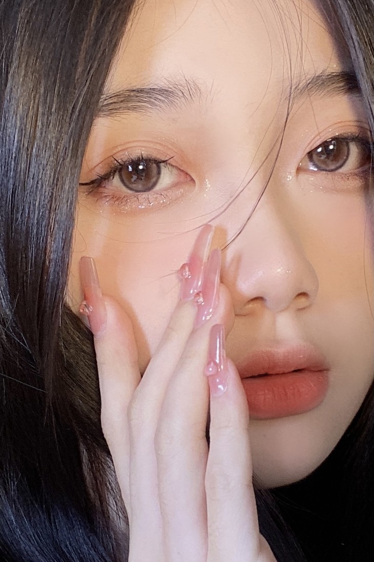 MISSHONEY日抛隐形眼镜 甜心小姐粉14.2mm 1盒/10片-VVCON美瞳商城14