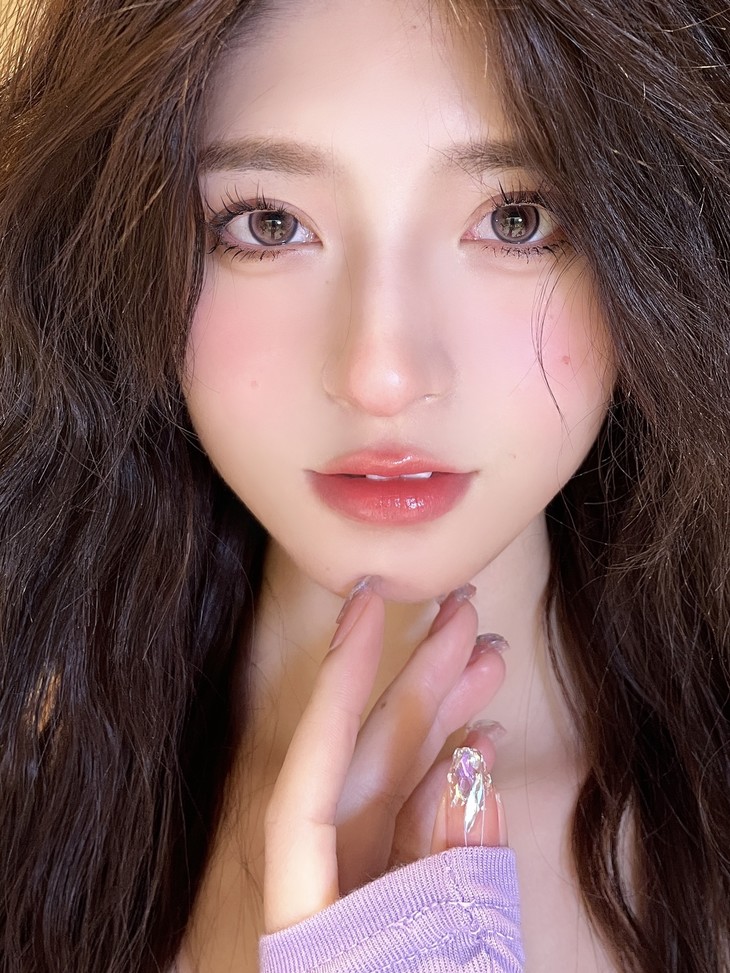 MISSHONEY日抛隐形眼镜 甜心小姐粉14.2mm 1盒/10片-VVCON美瞳商城16