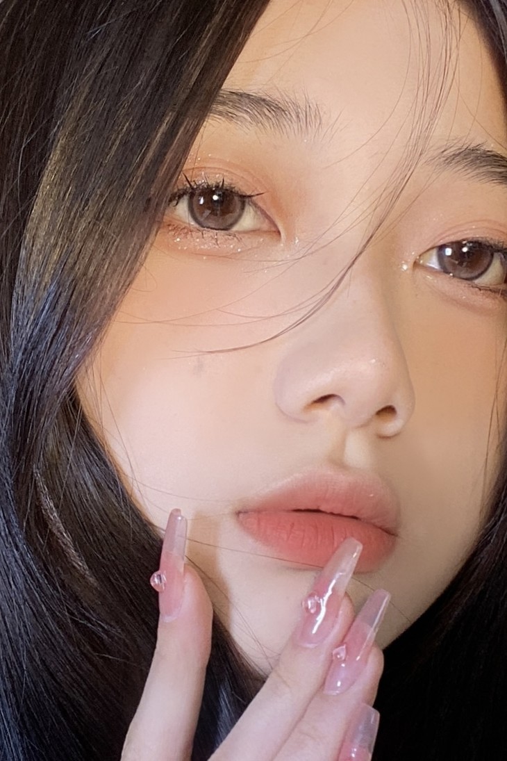 MISSHONEY日抛隐形眼镜 甜心小姐粉14.2mm 1盒/10片-VVCON美瞳商城12