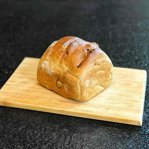 110s黑麦核桃酸面包 Walnut Sourdough Rye Bread250g无油无糖无蛋无奶 商品图0