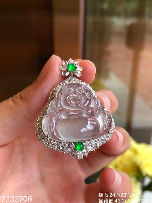 玻璃佛公吊坠 89999【2232706】 商品图0