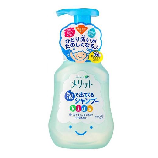 【保税仓】日本KAO/花王Merit儿童弱酸性无硅油泡沫洗发水300ml 商品图2