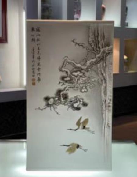 粉彩雪景镶器 商品图0