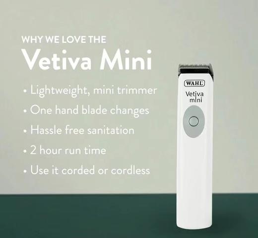 WAHL华尔小电剪 Vetiva Mini 宠物美容电推剪 局部小电剪 商品图3