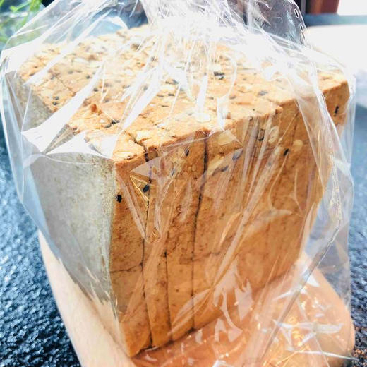 3181多谷物吐司无油无糖 Multigrain toast 200g 6片粗粮吐司素食面包 商品图4