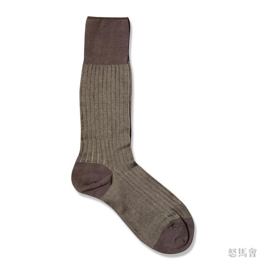 意大利精梳丝光棉长筒绅士袜 商品图5