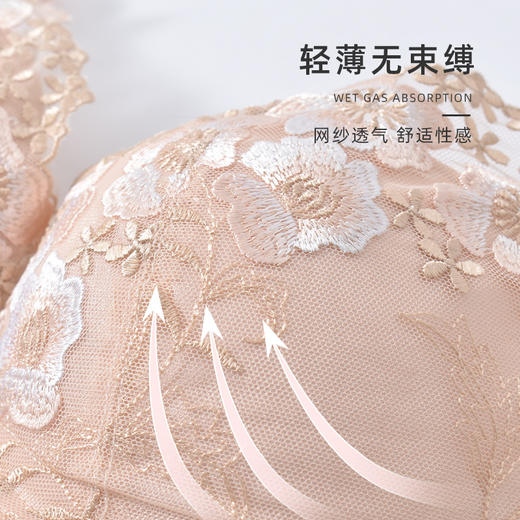 【秒杀品不退不换】皇家丽美小胸显大聚拢中厚款文胸WJ901-2 商品图3