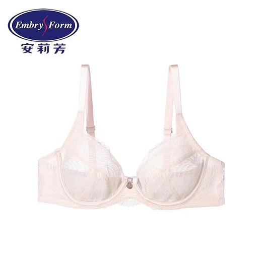 安莉芳超薄内衣EB00501透气单层蕾丝大胸显小聚拢防下垂文胸 商品图1