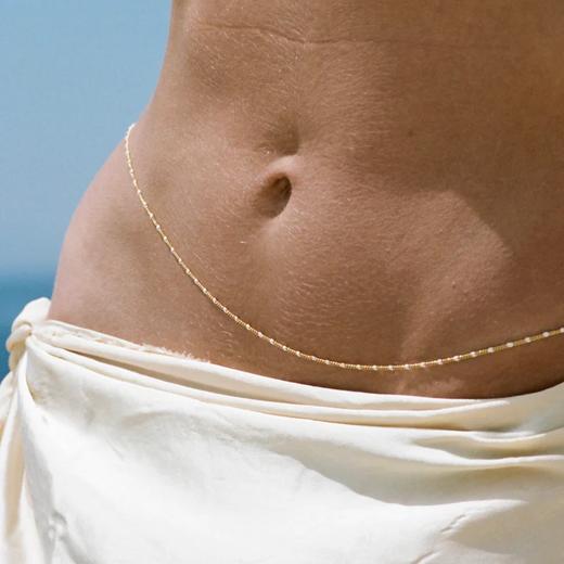 订购7周到｜Maggoosh-Rainbows-白色珐琅 腰链［希腊设计师］ 商品图2