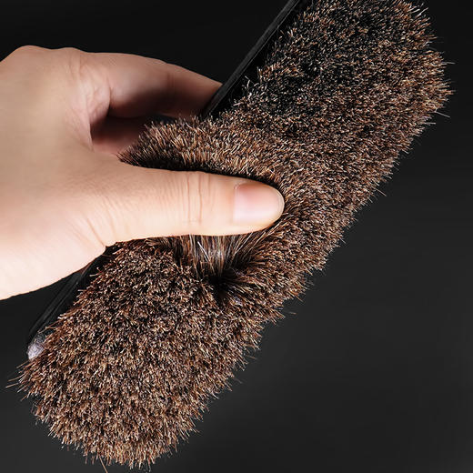 刷鞋刷抛光刷子马毛鞋刷擦鞋油清洁马鬃毛刷复古木柄软毛鞋刷 商品图4