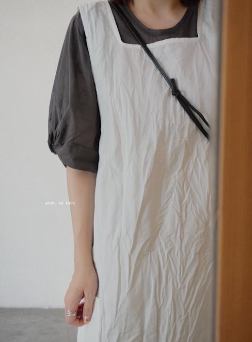 elsa esturgie 复古中袖灯笼袖T恤上衣 商品图9