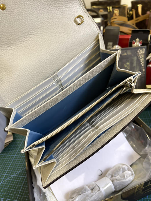 清仓，Gucci白色链条包，超多卡位，原单，全新有礼盒 商品图11