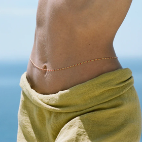 北京仓｜Maggoosh-Rainbows-红色珐琅 腰链［希腊设计师］