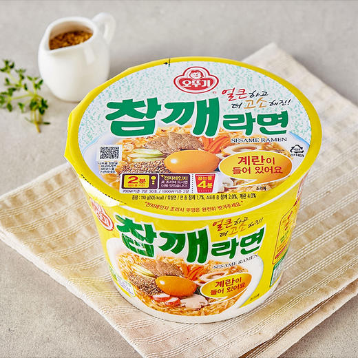 不倒翁 芝麻大碗面110g  商品图1