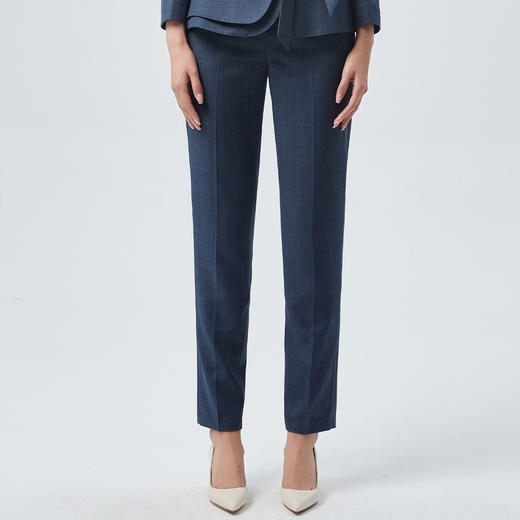 【上衣+裤子】罗蒙春季西服套装女士修身显瘦商务通勤职业西装两件套 商品图4