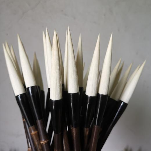 【紫竹白驹长峰羊毫】书写软而有弹力顺滑 更容易掌握 适用行草皆宜，国画用笔也适合 商品图2