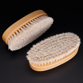 椭圆形鞋刷打鞋油专用刷皮鞋刷子软毛鞋油刷鞋上油抛光刷子皮鞋刷