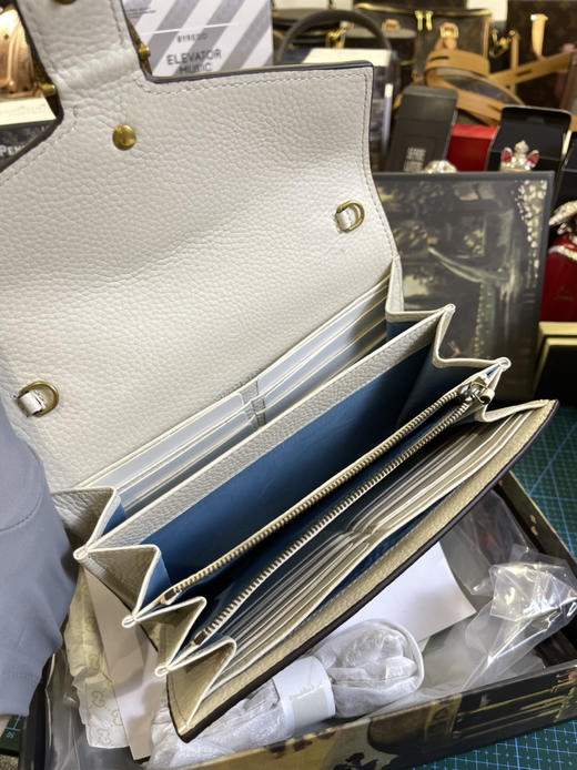 清仓，Gucci白色链条包，超多卡位，原单，全新有礼盒 商品图8