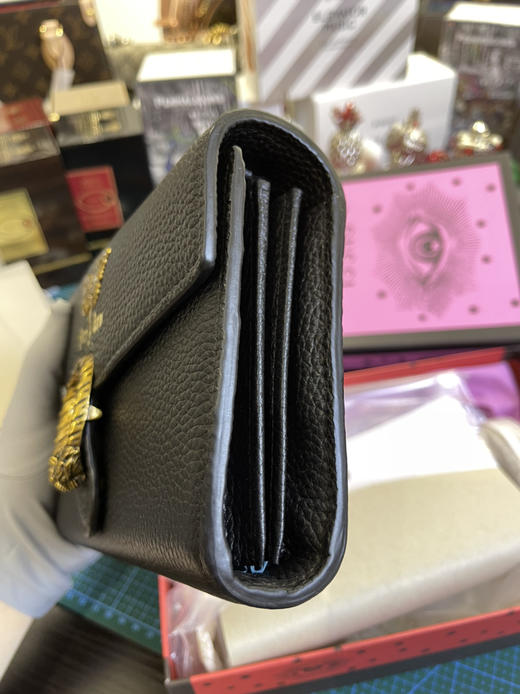 清仓，Gucci黑色链条包，超多卡位，原单，全新有礼盒 商品图4