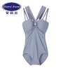 安莉芳性感褶皱交叉肩带连体游泳衣女士修身美背夏季泳装ES00182 商品缩略图1