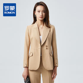 【上衣+裤子】罗蒙春秋装西服套装女士正装商务通勤修身显瘦气质西装