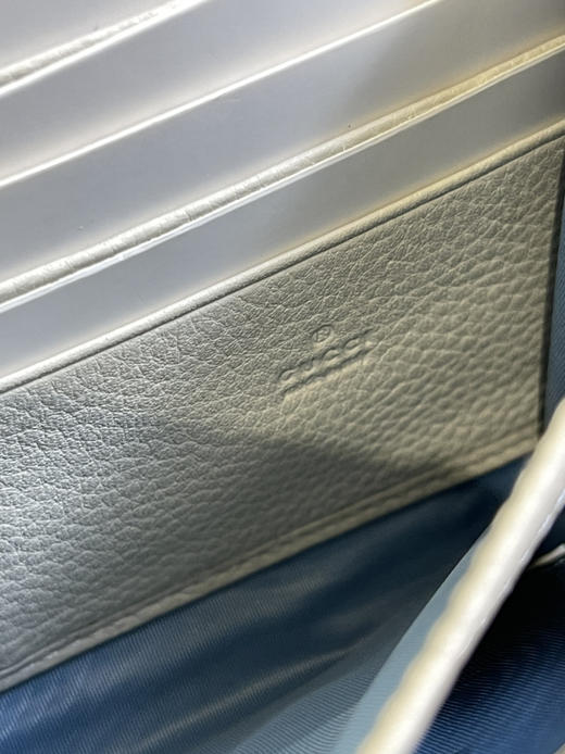 清仓，Gucci白色链条包，超多卡位，原单，全新有礼盒 商品图10