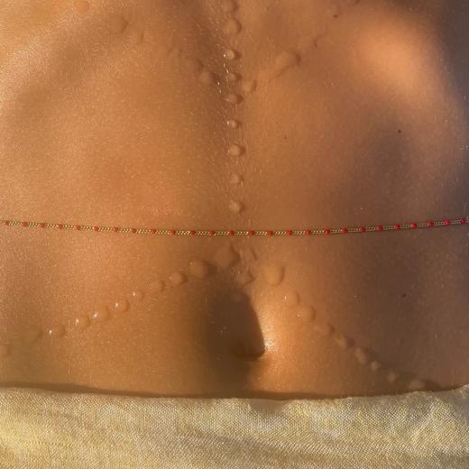 北京仓｜Maggoosh-Rainbows-红色珐琅 腰链［希腊设计师］ 商品图3