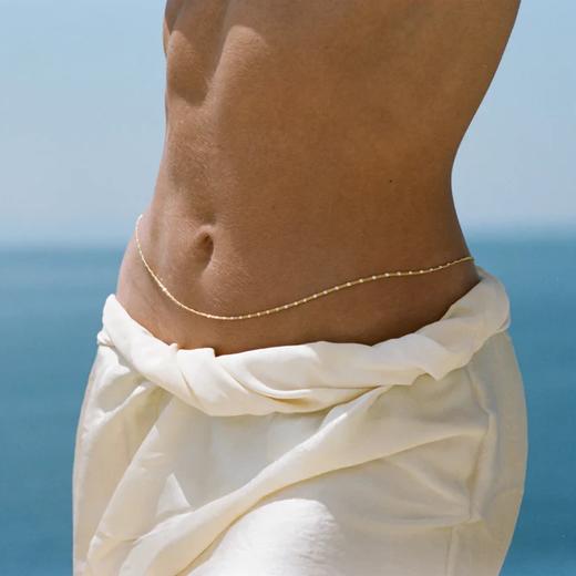 订购7周到｜Maggoosh-Rainbows-白色珐琅 腰链［希腊设计师］ 商品图0