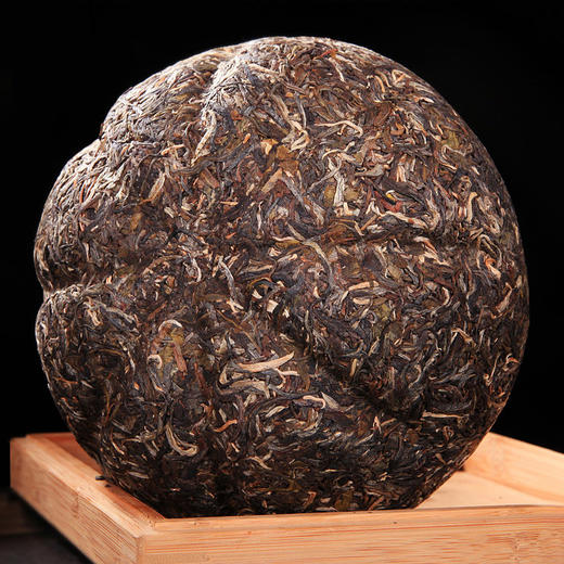 礼品茶-吉顺号普洱茶 2009年云南古树生茶大困鹿山金瓜贡茶2000g 古树普洱茶生茶 商品图4