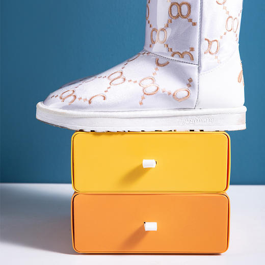 【三层抽屉收纳盒】家用办公室桌面分类收纳盒 学生宿舍多层可叠加文具化妆盒 商品图3