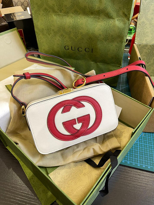 清仓，Gucci盒子包，顶级原厂皮，全新，配礼盒 商品图1