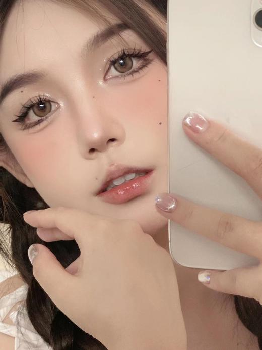 【小红书推荐款】BunnyShiny溏心蛋 年抛/直径14.2/着色13.4，138/一副，238/两副 商品图6